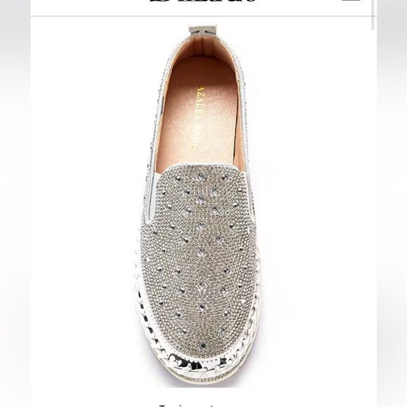 Azalea Wang Rhinestone Sneaker Final Price! - Picture 2 of 4